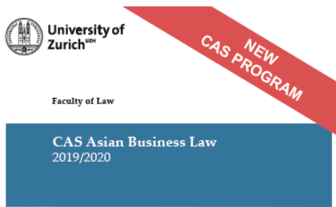 New CAS Program 2019/2020