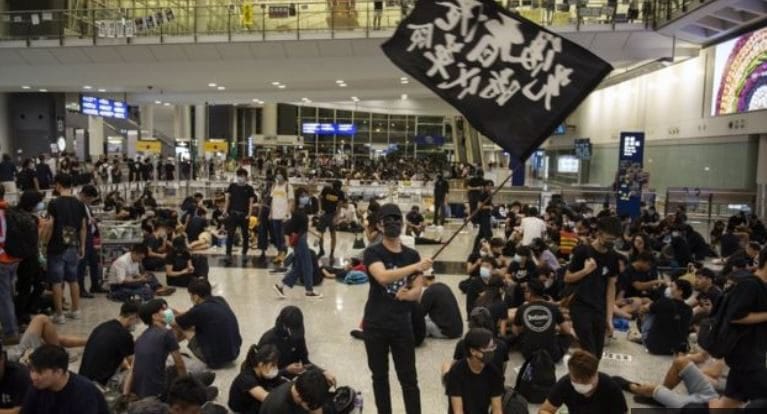Hong Kong protests: 'We don't want to leave but may have no choice'